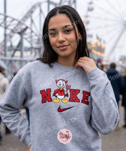 Huey Duck Devil Halloween Embroidered Sweatshirt, Walt Disney Characters Embroidered Shirt, Best Halloween Gift Ideas 2 Huey Duck Devil Halloween Embroidered Sweatshirt, Walt Disney Characters Embroidered Shirt, Best Halloween Gift Ideas (2)