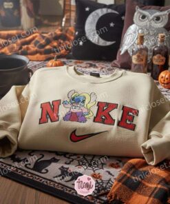 Stitch Cosplay Sarah Sanderson Halloween Hoodie, Hocus Pocus Experiment 626 Sweatshirt, Spooky Witchy Apparel, Gift for Him Her (2)