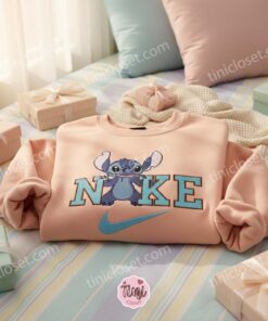 Stitch Experiment 626 Embroidered Sweatshirt, Minimalist Disney Hoodie, Cute Ohana Means Family Crewneck, Gift for Disney Lovers (3)