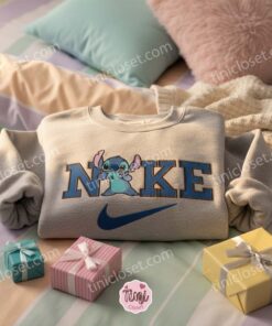 Custom Stitch Embroidered Sweatshirt, Experiment 626 Aesthetic Crewneck, Unique Gift for Stitch Lovers (1)