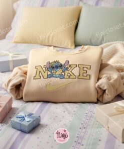 Vintage Disney Embroidered Shirt, Custom Stitch Embroidered Sweatshirt, Retro Experiment 626 Crewneck, Unique Gift for Stitch Lovers (2)