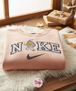 Pooh x Eeyore Embroidered Crewneck, Disney Characters Embroidered Sweater, Cartoon Embroidered Tee 2 Pooh x Eeyore Embroidered Crewneck, Disney Characters Embroidered Sweater, Cartoon Embroidered Tee (2)