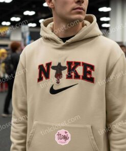 Dark Suit Spider Man Embroidered Sweatshirt, Custom Superhero Hoodie, Superhero Gift For Him (3)