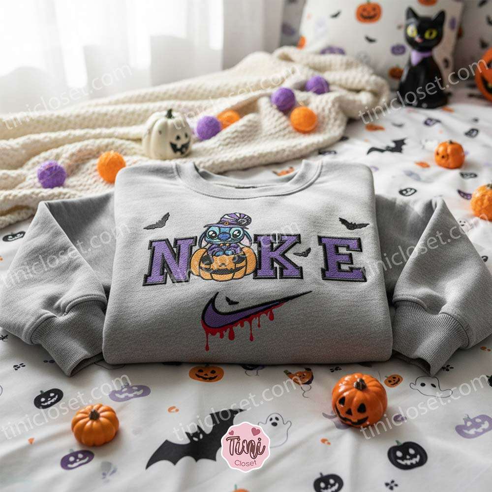Stitch Witch Halloween Cosplay Embroidered Hoodie, Magic Jack O’ Lantern Sweatshirt, Spooky Disney Witchcraft Apparel, Gift for Him Her Stitch Witch Halloween Cosplay Embroidered Hoodie, Magic Jack O’ Lantern Sweatshirt, Spooky Disney Witchcraft Apparel, Gift for Him Her