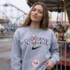 Smiling Daisy Duck Embroidered Shirt, Disney Characters Embroidered Hoodie, Cozy Gifts For Girlfriend