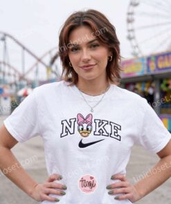 Smiling Daisy Duck Embroidered Shirt, Disney Characters Embroidered Hoodie, Cozy Gifts For Girlfriend 2 Smiling Daisy Duck Embroidered Shirt, Disney Characters Embroidered Hoodie, Cozy Gifts For Girlfriend (3)