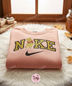 Winnie The Pooh Embroidered Sweater, Disney Characters Embroidered Crewneck, Cartoon Embroidered Tee 1 Winnie The Pooh Embroidered Sweater, Disney Characters Embroidered Crewneck, Cartoon Embroidered Tee (1)