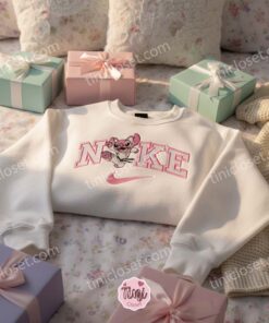 Martial Arts Angel Embroidered Hoodie, Custom Angel Embroidered Sweatshirt, Minimalist Experiment 624 Crewneck, Cute Ohana Means Family Gift