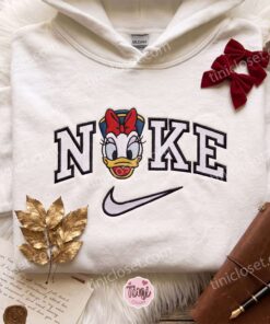 Daisy Duck Cruise Embroidered Shirt, Disney Characters Embroidered Hoodie, Best Gift Ideas (3)