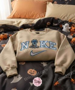 Stitch Cosplay Hades Hercules Embroidered Hoodie, Blue Flame Experiment 626 Sweatshirt, Disney Villain Blue Fire Apparel, Gift for Him Her