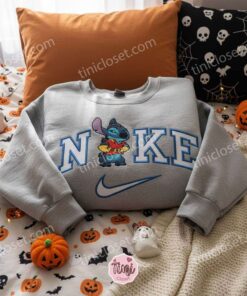 Stitch as Gaston Embroidered Sweatshirt, Custom Disney Villain Experiment 626 Hoodie, Beauty and The Beast Crewneck, Gift for Him 1 Stitch as Gaston Embroidered Sweatshirt, Custom Disney Villain Experiment 626 Hoodie, Beauty and The Beast Crewneck, Gift for Him (1)