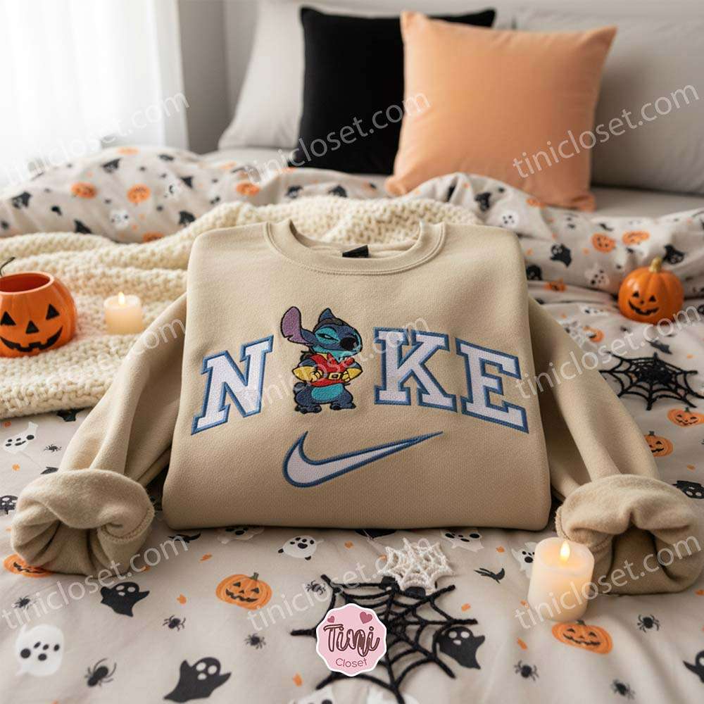 Stitch as Gaston Embroidered Sweatshirt, Custom Disney Villain Experiment 626 Hoodie, Beauty and The Beast Crewneck, Gift for Him Stitch as Gaston Embroidered Sweatshirt, Custom Disney Villain Experiment 626 Hoodie, Beauty and The Beast Crewneck, Gift for Him