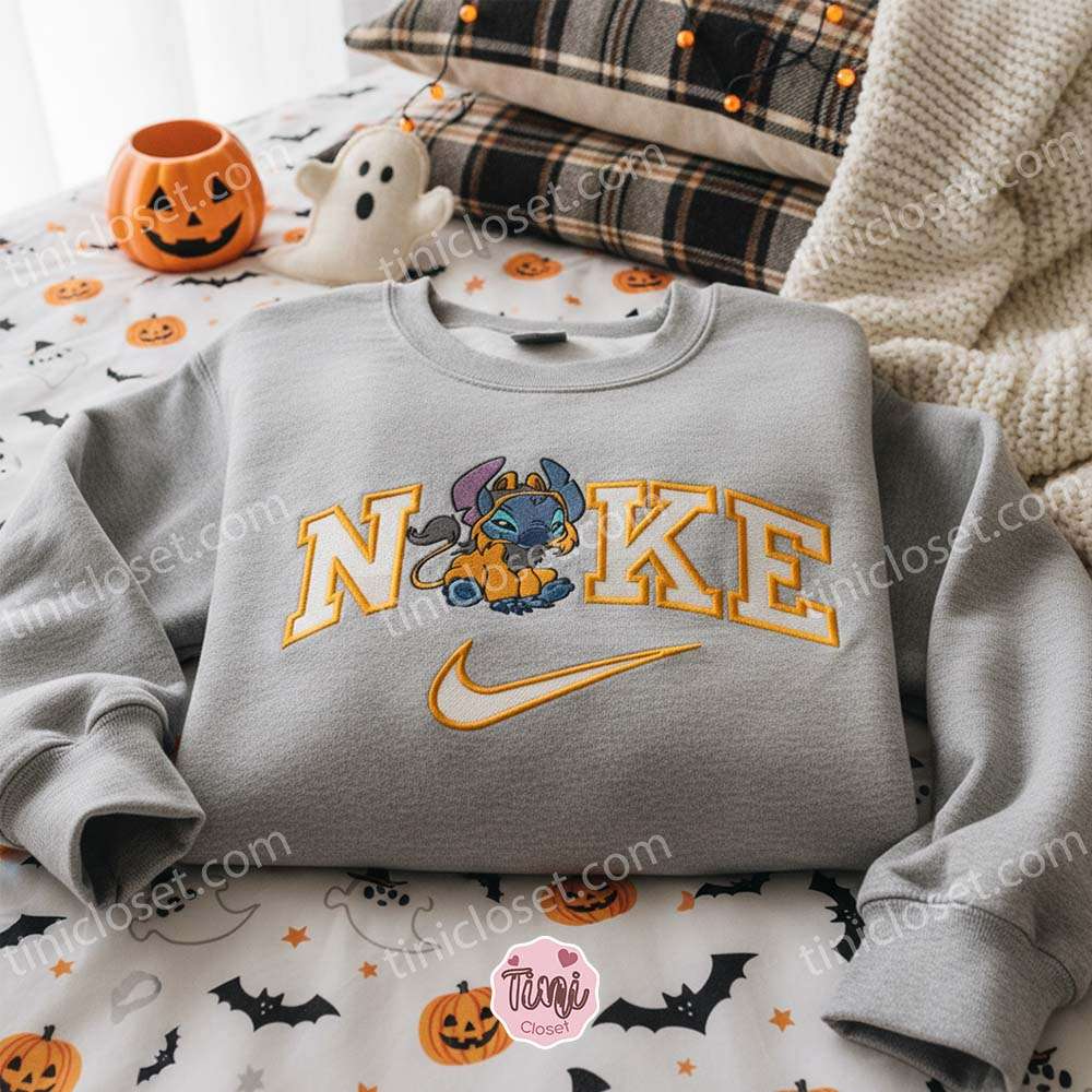 Stitch Cosplay Simba Lion King Embroidered Hoodie, Ohana Experiment 626 Sweatshirt, Disney Mashup Apparel, Crewneck gift for Him Her Stitch Cosplay Simba Lion King Embroidered Hoodie, Ohana Experiment 626 Sweatshirt, Disney Mashup Apparel, Crewneck gift for Him Her