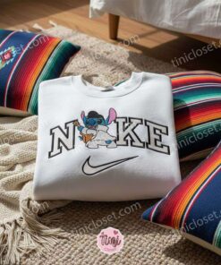 Stitch Cosplay Elvis Presley Embroidered Hoodie, Rock and Roll Experiment 626 Sweatshirt, Disney King of Rock Apparel, Gift for Him Her (3)