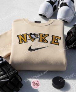 Pittsburgh Penguins Embroidered Shirt, NHL Sports Embroidered Hoodie, Best Gift Idea 2 Pittsburgh Penguins Embroidered Shirt, NHL Sports Embroidered Hoodie, Best Gift Idea