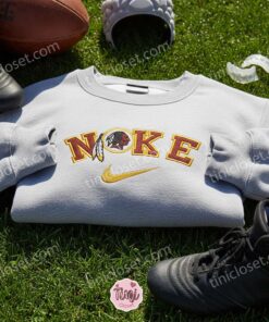 Washington Redskins Embroidered Shirt, NFL Sports Embroidered Hoodie, Best Fandom Gift