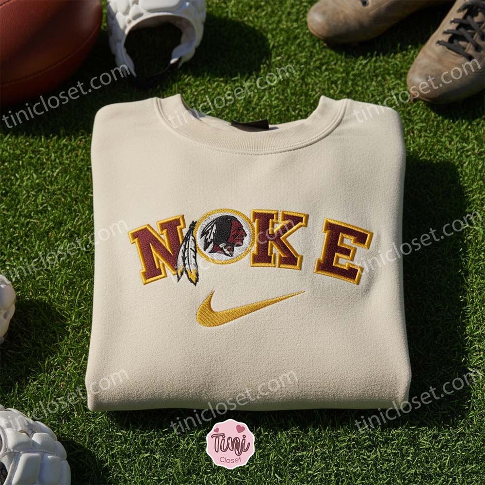 Washington Redskins Embroidered Shirt, NFL Sports Embroidered Hoodie, Best Fandom Gift Washington Redskins Embroidered Shirt, NFL Sports Embroidered Hoodie, Best Fandom Gift