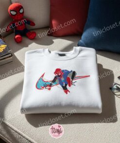 Miles Morales Spiderman Embroidered Shirt, Movie Embroidered Hoodie, Best Gift Idea