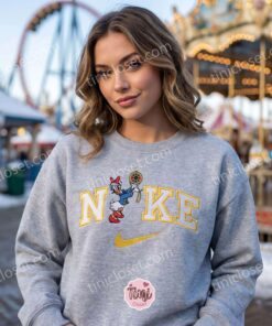 Daisy Duck Cruise Trip Embroidered Shirt, Matching Disney Embroidered Couple Sweatshirt, Cartoon Embroidered Hoodie 1 Daisy Duck Cruise Trip Embroidered Shirt, Matching Disney Embroidered Couple Sweatshirt, Cartoon Embroidered Hoodie (1)