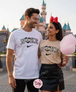 Mickey Mouse Embroidered Sweatshirt, Mickey Peace Sign Embroidery Hoodie, Personalized Gift for Disney Fans (3)