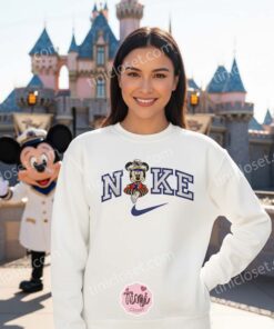 Captain Mickey Embroidered Sweatshirt, Disney Cruise Trip Crewneck, Sailor Mouse Embroidery Hoodie (2)