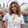 Daisy Duck Embroidered Sweatshirt, Disney Characters Embroidered T-shirt, Cartoon Embroidered Hoodie