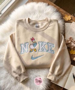 Custom Daisy Duck Cruise Embroidered Shirt, Cartoon Embroidered Hoodie, Disney Vacation Apparel 2 Custom Daisy Duck Cruise Embroidered Shirt, Cartoon Embroidered Hoodie, Disney Vacation Apparel (3)
