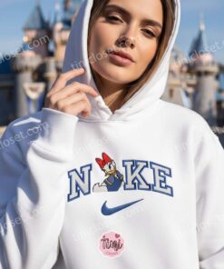 Daisy Duck Cruise Trip Embroidered T shirt, Disney Characters Embroidered Shirt, Cartoon Embroidered Hoodie (1)