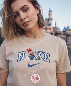 Daisy Duck Cruise Trip Embroidered T shirt, Disney Characters Embroidered Shirt, Cartoon Embroidered Hoodie (3)
