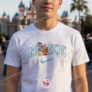 Custom Donald Duck Cruise Embroidered Shirt, Cartoon Embroidered Hoodie, Disney Vacation Apparel (3) Custom Donald Duck Cruise Embroidered Shirt, Cartoon Embroidered Hoodie, Disney Vacation Apparel (3)