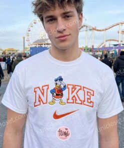 Cruise Trip Anchor Ship Donald Embroidered Sweatshirt, Disney Characters Embroidered Hoodie, Bestie Matching Shirts (3)