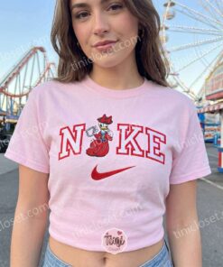 Daisy Duck Lady Embroidered Shirt, Disney Characters Embroidered Sweatshirt, Cartoon Embroidered Hoodie (3)
