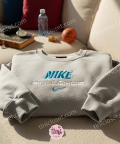 Athletics Embroidered Shirt, Sports Embroidered Hoodie, Best Gift Idea 1 Athletics Embroidered Shirt, Sports Embroidered Hoodie, Best Gift Idea