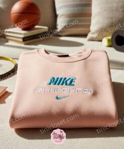 Athletics Embroidered Shirt, Sports Embroidered Hoodie, Best Gift Idea 2 Athletics Embroidered Shirt, Sports Embroidered Hoodie, Best Gift Idea