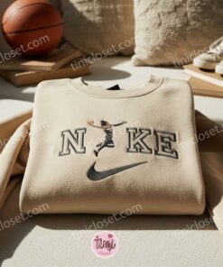 Basketball Player Embroidered Shirt, NBA Sports Embroidered Hoodie, Best Gift Idea 2 Basketball Player Embroidered Shirt, NBA Sports Embroidered Shirt, Best Gift Idea