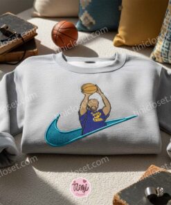 Basketball Player Embroidered Shirt, NBA Sports Embroidered Hoodie, Best Gift Idea 2 Basketball Player Embroidered Shirt, NBA Sports Embroidered Hoodie, Best Gift Idea