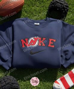 New Jersey Devils Embroidered Shirt, NHL Sports Embroidered Hoodie, Best Gift Idea 1 New Jersey Devils Embroidered Shirt, NHL Sports Embroidered Hoodie, Best Gift Idea