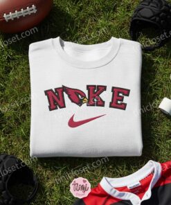 Arizona Cardinals Embroidered Shirt, NFL Sports Embroidered Hoodie, Best Gift Idea