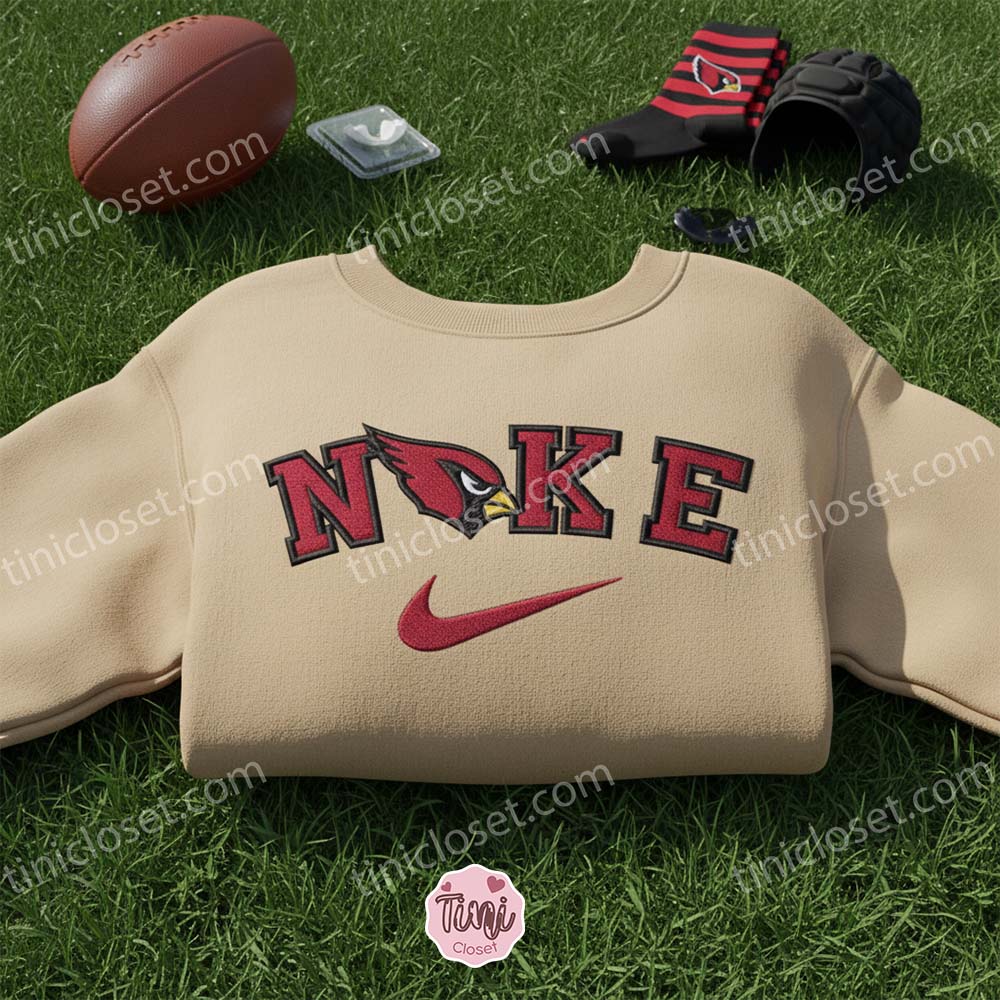 Arizona Cardinals Embroidered Shirt, NFL Sports Embroidered Hoodie, Best Gift Idea Arizona Cardinals Embroidered Shirt, NFL Sports Embroidered Hoodie, Best Gift Idea