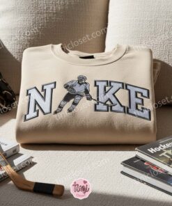 Hockey Player Embroidered Shirt, NHL Sports Embroidered Hoodie, Best Gift Idea 1 Hockey Player Embroidered Shirt, NHL Sports Embroidered Hoodie, Best Gift Idea