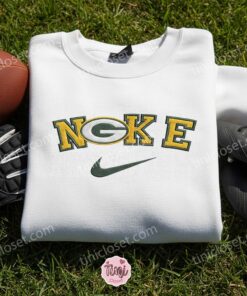 Green Bay Packers Embroidered Shirt, NFL Sports Embroidered Hoodie, Best Gift Idea