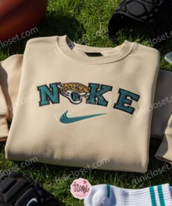 Jacksonville Jaguars Embroidered Shirt, NFL Sports Embroidered Hoodie, Best Gift Idea