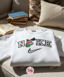 Jordania Map Embroidered Shirt, National Day Embroidered Shirt, Best Patriotic Shirts