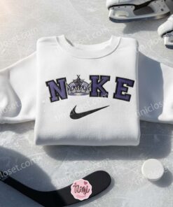 Los Angeles Kings Embroidered Shirt, NHL Sports Embroidered Hoodie, Best Gift Ideas