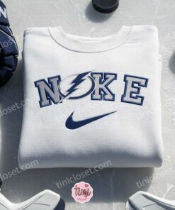 Tampa Bay Lightning Embroidered Shirt, NHL Sports Embroidered Hoodie, Best Gift Idea