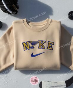 St Louis Blues Embroidered Shirt, NHL Sports Embroidered Hoodie, Best Gift Idea 2 St Louis Blues Embroidered Shirt, NHL Sports Embroidered Hoodie, Best Gift Idea