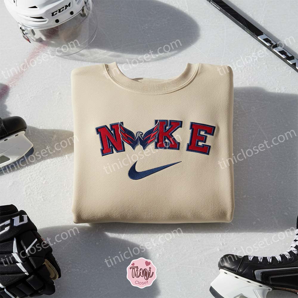 Washington Capitals Embroidered Shirt, NHL Sports Embroidered Hoodie, Best Gift Idea Washington Capitals Embroidered Shirt, NHL Sports Embroidered Hoodie, Best Gift Idea