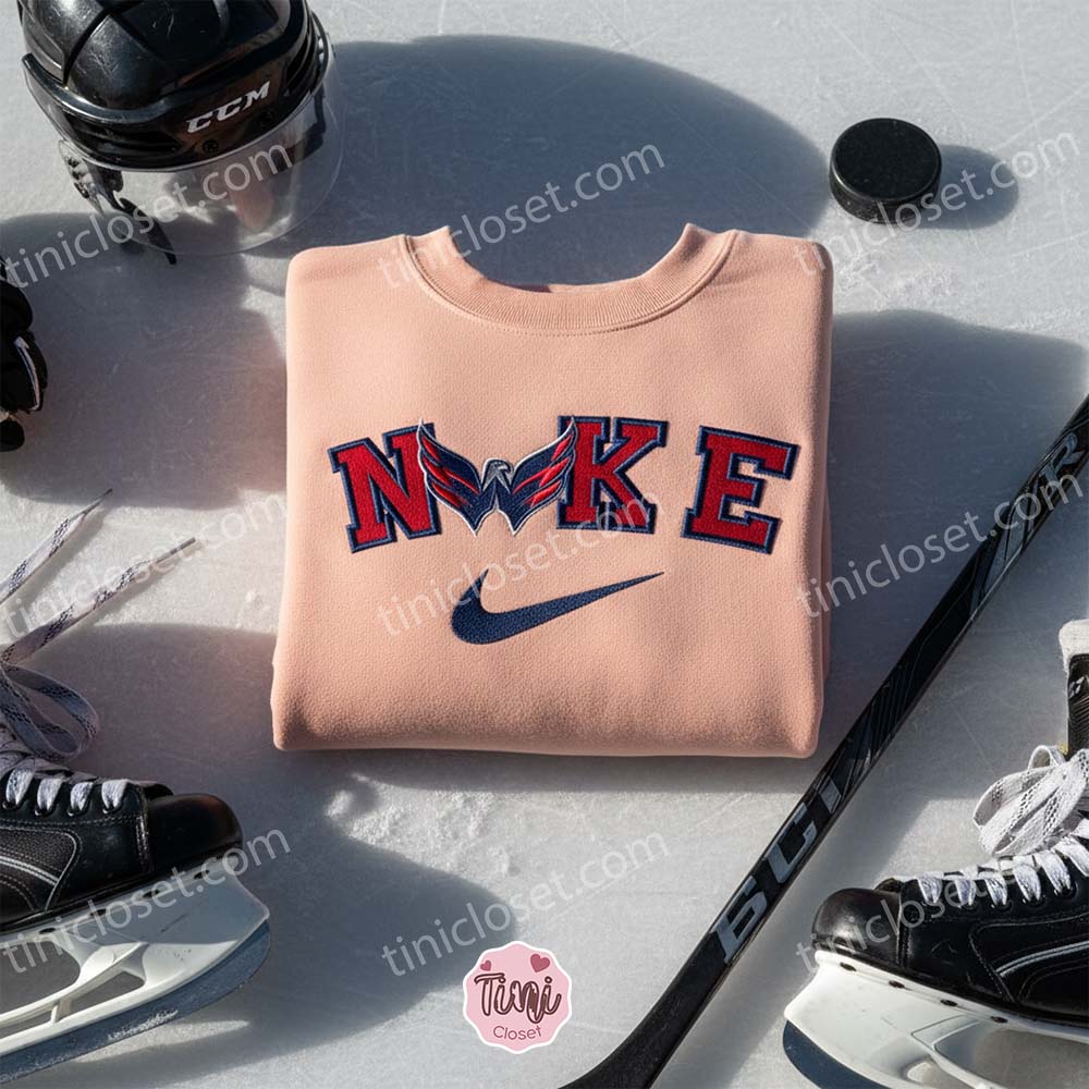 Washington Capitals Embroidered Shirt, NHL Sports Embroidered Hoodie, Best Gift Idea Washington Capitals Embroidered Shirt, NHL Sports Embroidered Hoodie, Best Gift Idea