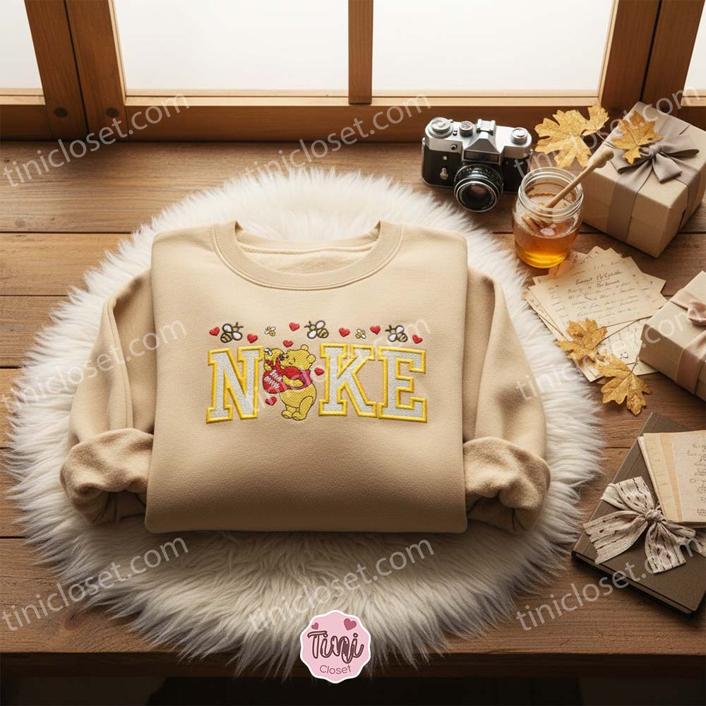Winnie The Pooh Be Mine Embroidered Shirt, Disney Characters Embroidered Hoodie, Valentine Embroidered T-Shirt Winnie The Pooh Be Mine Embroidered Shirt, Disney Characters Embroidered Hoodie, Valentine Embroidered T-Shirt