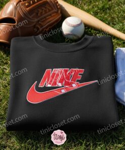 Boston Red Sox Embroidered Shirt, MLB Sports Embroidered Hoodie, Best Fandom Gift